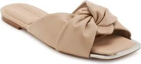 DKNY Doretta Twisted Slide Sandal in Light Taupe at Nordstrom Rack, Size 6.5