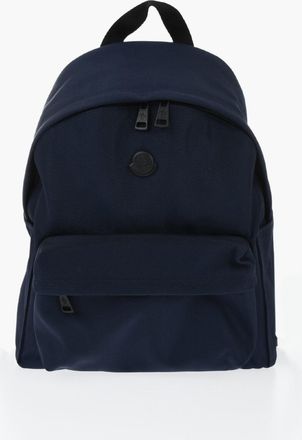 Moncler Solid-Color Backpack PIERRICK With Logo Embroidery Moncler