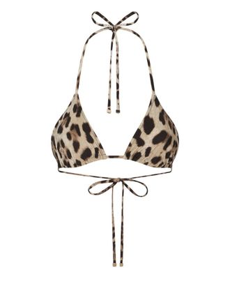 Dolce & Gabbana Triangle Bikini Top