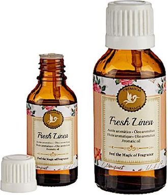 Bigbuy Juego De 12 Aceites Arom&aacute;ticos - Lino Fresco