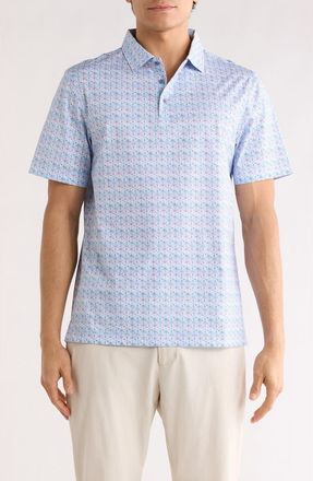 Bugatchi OoohCotton Knit Polo in Pink at Nordstrom Rack, Size Xxx-Large