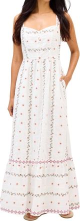 Allison New York Milana Maxi Dress In Off-White