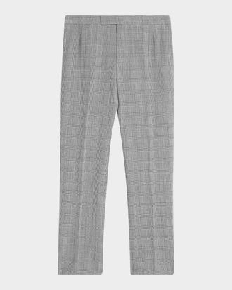 Thom Browne Men & apos;s Prince of Wales Straight-Leg Trousers