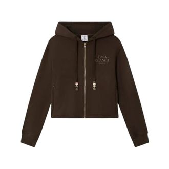 Casablanca Sudadera W-Pf 26-Jtp-526-01 - Sweatshirts & Hoodies - Mujer - Marr&oacute;n - XS