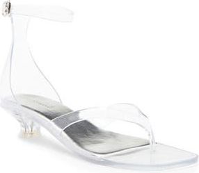 Jeffrey Campbell Gummy Ankle Strap Sandal in Clear at Nordstrom Rack, Size 10