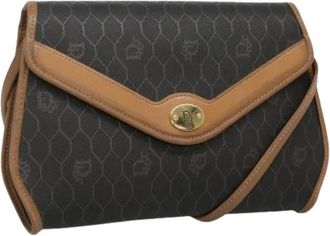 Dior Pre-owned Cross Body Bags, female, Black, Size: ONE SIZE Pre-owned Plastic Shoulder Bag