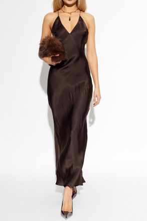 Anine Bing Laurel Dress, Womens, Brown