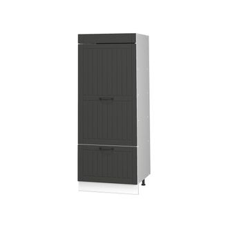 Vicco Armario Despensa De Cocina Fame-line, Gris Oscuro/blanco, 60 Cm, Vicco