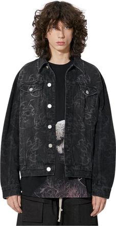 Han Kjobenhavn Denim Jassen - Heren - Spijkerjassen - Zwart - L - Denim - Jassen