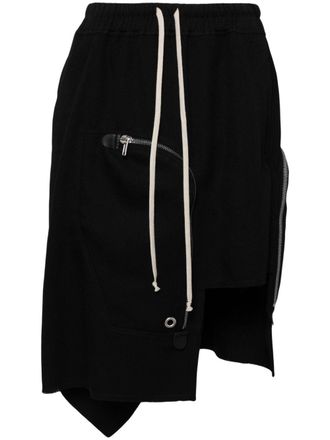 Rick Owens Dracca skirt - women - Wool - 40 - Black