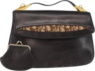 Dior Pre-owned Handbags, female, Black, Size: ONE SIZE Pre-owned Vintage Hand Bag