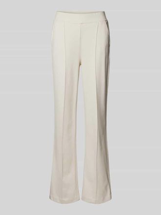 Milano Milano Italy Hose mit weitem Bein und elastischem Bund in Offwhite, Gr&ouml;&szlig;e M