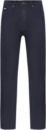 HUGO BOSS Delaware Jeans - Heren - Regular Fit Jeans - Blauw - W35 - Katoen - Jeans