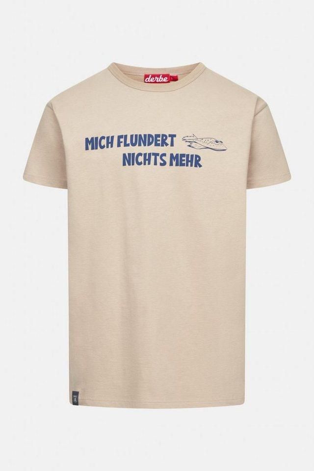 Derbe Sturmmöwe Herren T-Shirt - Ökologische Baumwolle Mit Design