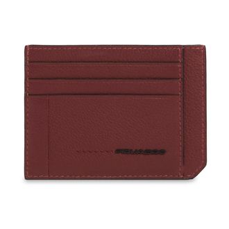 Piquadro Heren, Accessoires, Rood, Maat: ONE Size Leer