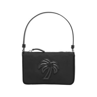 Palm Angels Big Palm Mini Shoulder Bag Black >