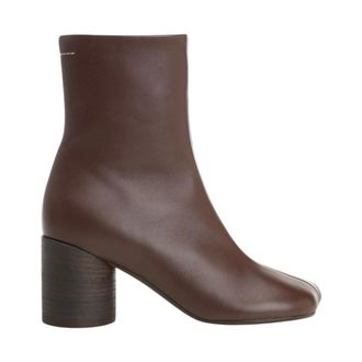 Maison Margiela Boots - female - MM6 Maison Margiela - Heeled Boots - Brown - 5 1/2 UK - Shoes