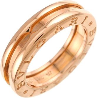 Bulgari Pink Gold (18K) Band Ring (Pre-Owned)