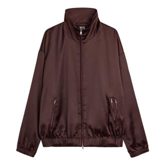 adidas x Wales Bonner x Y3 Satin Jacket Aurora Coffee KW9238