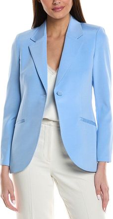 Lafayette 148 New York Fae Silk-Blend Blazer