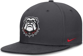 Nike Georgia Pro Nike Mens Dri-FIT College Fitted Hat in Grey | NC1106FNGB-V93