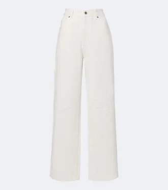 Loewe Anagram wide-leg jeans