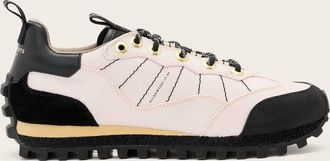 AllSaints Polyester Nevis Suede Blend Trainers, Size: UK 4/ US 7/ EU 37