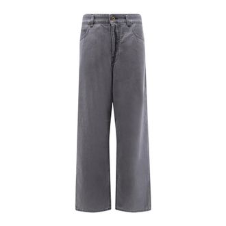 Miu Miu Wide-leg Jeans - Dames - Jeans - Zwart - Maat: W27 Katoen