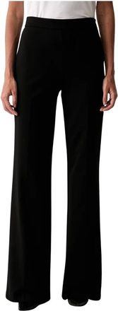 Twinset Broeken, Dames, Zwart, M, Wijde broek