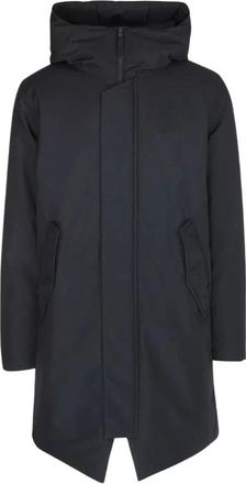 Elvine Gunter Parka - Heren - Mantels - Blauw - Maat: M Zijde