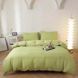 OEM Juego De Funda N&oacute;rdica Con 2 Fundas De Almohada 48 X 74 Cm, Juego Cama 180 X 220 Cm, Juego Funda N&oacute;rdica Microfibra Suave Cepillada, Azul Oscuro