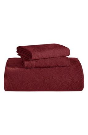 Superior Aspen Cotton Blend Comforter Set in Burgundy at Nordstrom Rack, Size Full