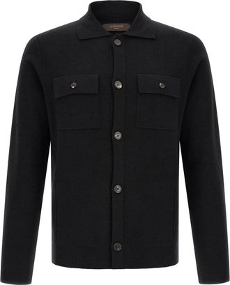 Zanone Hombre, Jerseys, Negro, Talla: 4XL