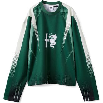 Cotton On Mens Ls Alfa Romeo Jersey in Lcn Alf Evergreen Alfa at Nordstrom, Size Large