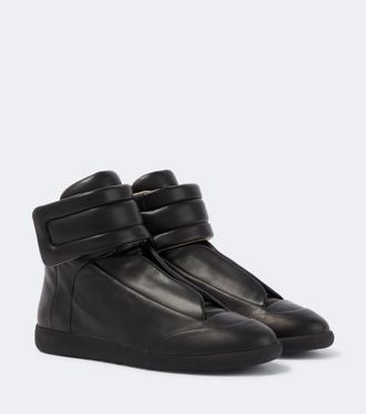 Maison Margiela Future leather high-top sneakers
