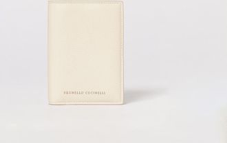 Brunello Cucinelli Portacarte in pelle di vitello Brunello Cucinelli
