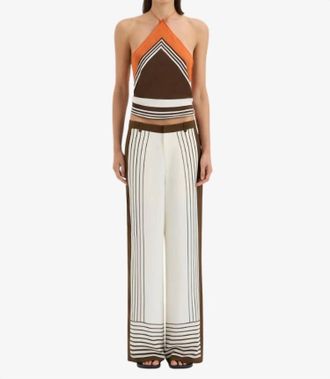 Sir. Destino Tailored Pants In Pacha Stripe
