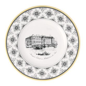 Villeroy & Boch Audun Maison Dinner Plate in White at Nordstrom