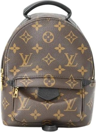 Louis Vuitton Pre-owned Backpacks, female, Brown, Size: ONE SIZE Pre-owned Vintage Monogram Backpack