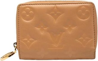Louis Vuitton Pre-owned Wallets, female, Brown, Size: ONE SIZE Pre-owned Leather Wallet