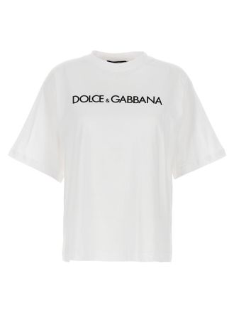 Dolce & Gabbana Witte Katoenen T-Shirt