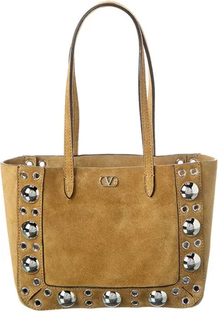 Valentino Nellcote Mini Suede Tote