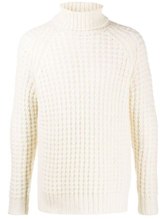 Roberto Collina Maglione a collo alto - Toni neutri