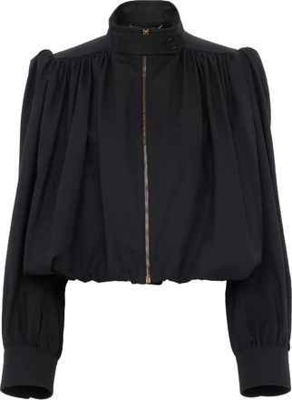 Chlo&eacute; Gesmockt jack - Zwart