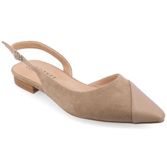 Journee Collection Women & apos;s Daphnne Medium and Wide Width Flats