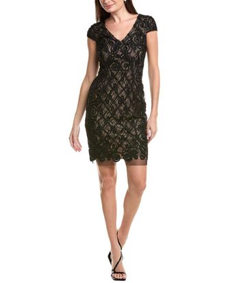 Adrianna Papell Soutache Bead Sheath