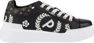 Pollini Sneakers, female, Black, Size: 10 US Low Top Sneakers
