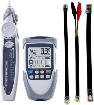OEM Probador De Cable De Red Port&aacute;til De Mano, Probador De Cable De Red Port&aacute;til De Mano, Pantalla Lcd Grande, Rastreadores De Cables Digitales, Continuid