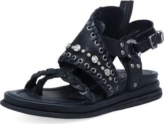 A.S.98 Sullivan Ankle Strap Sandal in Black at Nordstrom, Size 10.5-11Us