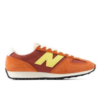 New Balance Unisex 471 in Rosso/Giallo, Pelle Scamosciata/Rete, Taglia 37.5
